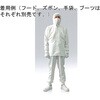 吸汗・速乾に優れ、快適性を追求したクリーンルーム用上着 白 3E2102-KWシリーズ アズワン