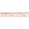 EA824BH-2 2.0mm 六角軸ドリル エスコ 03630146