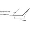 EA944SF-3 75mmx 30m アルミガラスクス 粘着テープ エスコ 03673451