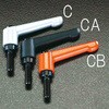 M6x20mm クランプレバー [シルバーグレー] エスコ