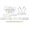 2302/E-L セグフィックス 全身用Tセット 転落防止帯 23-7600-02 Segufix L(ツイストロックツキ) Segufix 03681522