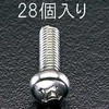M6x16mm ナベ頭小ネジ[ステンレス] エスコ