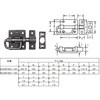 EA951BK-40 P型ラッチ エスコ 03691405
