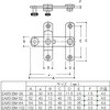 EA951BM-38 ネジ止め打掛 エスコ 03691502