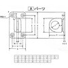 EA951BQ-300 丸 棒 閂(ステンレス) エスコ 03691572
