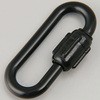 [黒] 6.0mm プラスチック スクリュージョイント エスコ