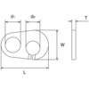EA980SR-1 7 mm クリップジョイント エスコ 03708415