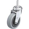 EA986GF-75 75mm M10x30mmネジ式自在キャスター エスコ 03716587