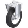 EA986HA-200 200mm 固定金具付キャスター エスコ 03716763