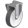 EA986LC-200 200mm ステン固定金具付キャスター エスコ 03717962