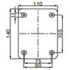 EA986LD-200 200mm ステン自在金具付キャスター エスコ 03718005