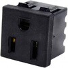 BS-ST-1516A-B パネルマウントAC電源コンセント(接地2P 15A/125V，20A/125V，20A/250V) bitstrong(ビットストロング) 03764106