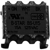 BS-ST-1516A-B パネルマウントAC電源コンセント(接地2P 15A/125V，20A/125V，20A/250V) bitstrong(ビットストロング) 03764106