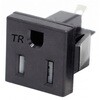 BS-ST-1510B-48B パネルマウントAC電源コンセント(接地2P 15A/125V，20A/125V，20A/250V) bitstrong(ビットストロング) 03764176