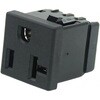BS-ST-2050-BUA パネルマウントAC電源コンセント(接地2P 15A/125V，20A/125V，20A/250V) bitstrong(ビットストロング) 03764192