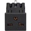 BS-ST-2048A-BU62 パネルマウントAC電源コンセント(接地2P 15A/125V，20A/125V，20A/250V) bitstrong(ビットストロング) 03764201