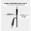 BS-DCC2464-20AWGP12 【9mm】【12mm】 ACアダプタ用 ショート/ロングプラグ変換延長ケーブル 5.5mm×2.1mm UL2464 AWG20 bitstrong(ビットストロング) 03764219