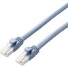 LD-GPAT/BU7/ID LANケーブル CAT6A 高速 10Gbps UL規格対応 環境配慮パッケージ ブルー エレコム 03889097