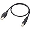 USBケーブル ( USB A - USB B ) USB2.0 RoHS指令準拠 UL規格対応 環境配慮パッケージ ブラック エレコム