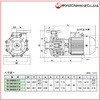 YD-2501GSF3-CF-KE55 マグネットポンプ <ケミフリー> 25GSFシリーズ ワールドケミカル 03903867
