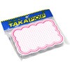16-4486 ショーカード(抜型) 40枚入 タカ印(ササガワ) 03948538