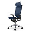CP88CS FPG4 バロン EXハイ 固定ヘッド 可動肘 座メッシュ シルバーフレーム ブラックボディ ハンガー付 ランバー付 ナイロン オカムラ(岡村製作所) 03954366