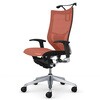CP86CS FPH8 バロン ハイバック 可動肘 座メッシュ シルバーフレーム ブラックボディ ハンガー付 ランバー付 ナイロン オカムラ(岡村製作所) 04061841