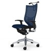 CP86CS FPG4 バロン ハイバック 可動肘 座メッシュ シルバーフレーム ブラックボディ ハンガー付 ランバー付 ナイロン オカムラ(岡村製作所) 03966781