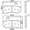76358 HD PAD(F)V-ROD(06-09) DAYTONA(fCgi) 03970873