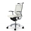 CP44BR FPC2 バロン ローバック 固定肘 座クッション ポリッシュフレーム ブラックボディ ハンガー付 ランバーなし ナイロン オカムラ(岡村製作所) 03999602