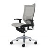 CP85CS FPG3 バロン ハイバック 可動肘 座メッシュ シルバーフレーム ブラックボディ ハンガーなし ランバー付 ナイロン オカムラ(岡村製作所) 03984972