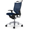 CP84CS FPG4 バロン ローバック 可動肘 座メッシュ シルバーフレーム ブラックボディ ハンガー付 ランバー付 ナイロン オカムラ(岡村製作所) 03986162