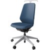 KJ-110PVH-GNA3 ノートチェア ハイバック 肘なし ハンガー ランバーサポート付 クロスPV ナイロンキャスター<配送時組立サービス付> イトーキ 03987378