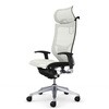 CP88CS FPG2 バロン EXハイ 固定ヘッド 可動肘 座メッシュ シルバーフレーム ブラックボディ ハンガー付 ランバー付 ナイロン オカムラ(岡村製作所) 04048909