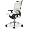 CP84CS FPG2 バロン ローバック 可動肘 座メッシュ シルバーフレーム ブラックボディ ハンガー付 ランバー付 ナイロン オカムラ(岡村製作所) 04010847