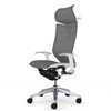 CP82CW FPH2 バロン EXハイ 可動ヘッド 可動肘 座メッシュ シルバーフレーム ホワイトボディ ハンガー付 ランバーなし ナイロン オカムラ(岡村製作所) 04064020