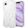 PMWA26SGRAKM2CR iPhone 17e / 16e ケース ハイブリッド 衝撃吸収 MAGKEEP 磁力装着ワイヤレス充電対応 黄変防止 Grippy エレコム 04087592