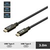 VV-UCUC030-B 映像伝送対応 USB-C to USB-C ケーブル    4K60Hz  75W   5Gbps  eMarker IC内蔵 ( USB3.1/2 Gen1) Vodaview 04088292