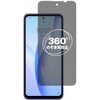 360度 のぞき見防止 プライバシー フィルム ZTE Libero 5G III A202ZT ( 6.67インチ ) 6.67インチ 対応 保護フィルム 覗き見防止 互換品 メディアカバーマーケット