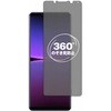 360度 のぞき見防止 プライバシー フィルム SONY Xperia 5 IV 対応 保護フィルム 覗き見防止 互換品 メディアカバーマーケット