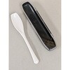 - ごはんのためのスプーンミニ ホワイト ブラックケース付 アルティス 04128666