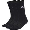 D5273 アディダス クッション スポーツウェア クルーソックス 3足パック adidas アディダス 04130030