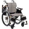 NEXT-51B 車いす ネクストコアアジャスト(自走 自走用 車椅子 24-4478-0004 グレー 松永製作所 NEXT-51B(モジュール) 松永製作所 04142052