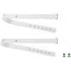セグフィックス上半身用取付ベルトT付 2本組 転落防止帯 23-7603-00 Segufix 2ホングミ(ツイストロックツキ) Segufix