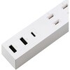 T-U08-3A2C15WH USBタップ USB-C×1 USB-A×2 AC×3 15W エレコム 04281309