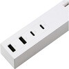 T-U08-3A2C205WH USBタップ USB-C×2 USB-A×2 AC×3 27W エレコム 04281467