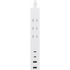 T-U08-3A2C205WH USBタップ USB-C×2 USB-A×2 AC×3 27W エレコム 04281467