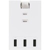 T-U07-3A3WH USBタップ USB-A×3 AC×3 15W 直挿し 180度スイング エレコム 04282228