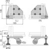 AS40B-M12R アンカーセット40 レコフレーム(ユキ技研) 04348342
