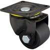 CAH65-F 重荷重用キャスター 自由輪 500kgfタイプ レコフレーム(ユキ技研) 04348360
